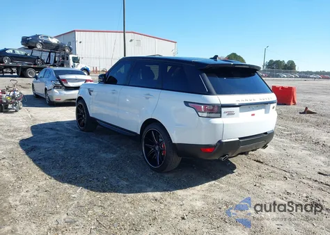 2016 Land Rover Range Rover Sport 5.0L V8 Supercharged/5.0L V8 Supercharged Dynamic z USA, uszkodzony, nr VIN SALWR2EF5GA571196
